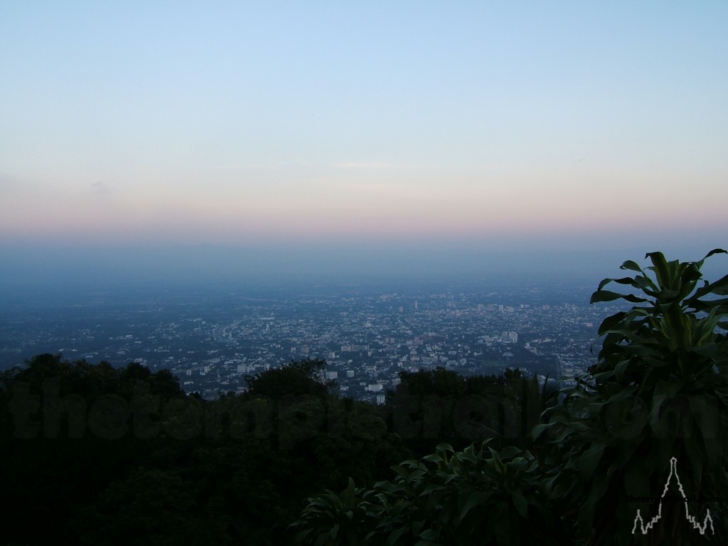 View of Chiang Mai from Doi Suthep 