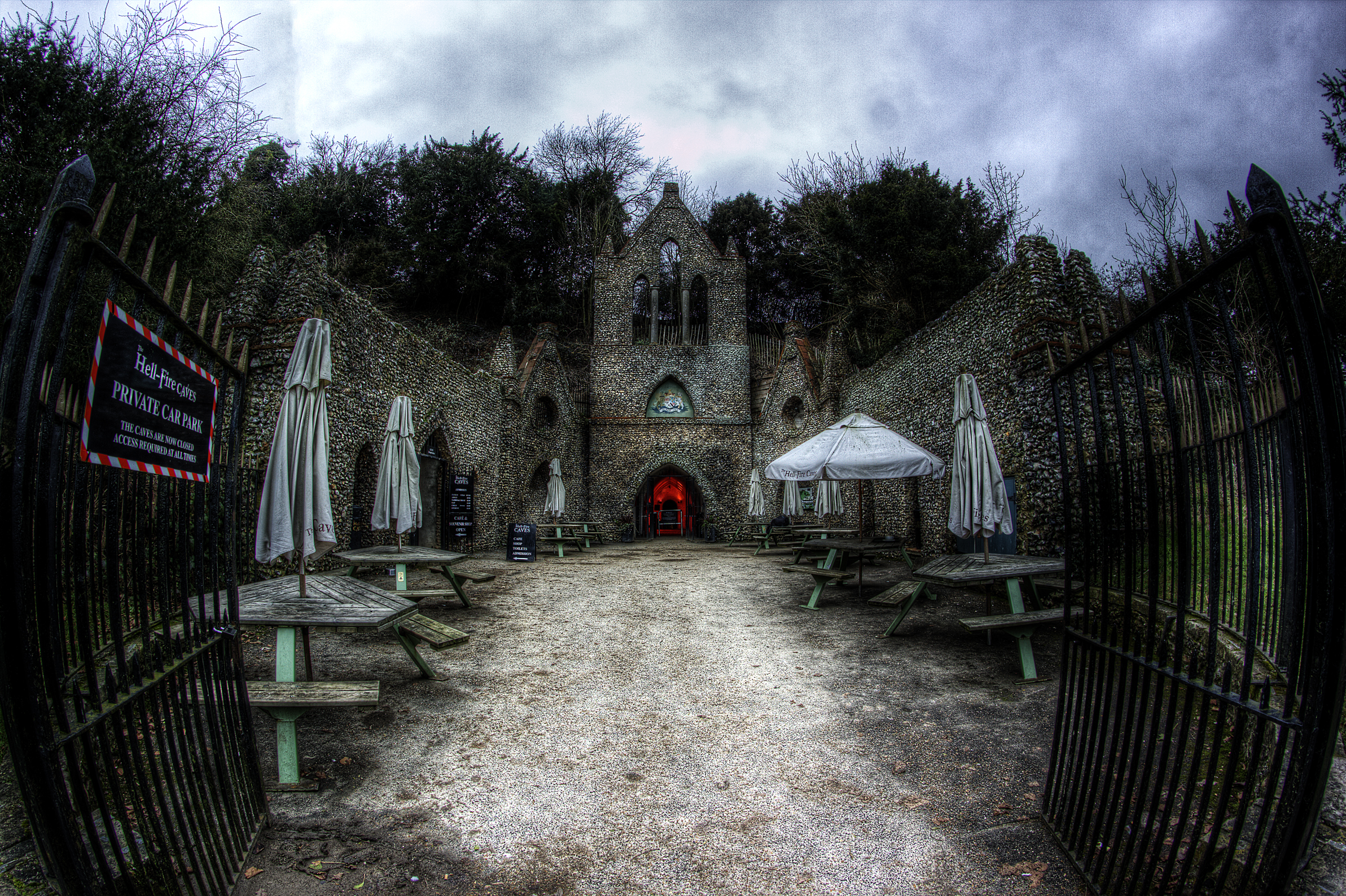 Hellfire Caves Entrance