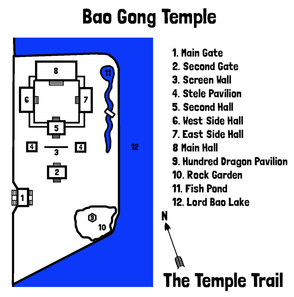 Bao Gong Temple Map