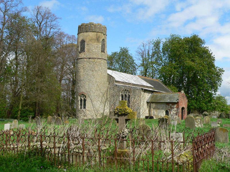 Round Tower Churches Map