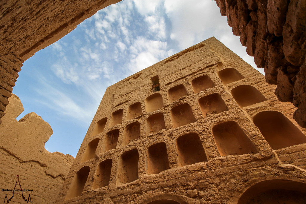 Stupa at Gaochang, Turpan, Xinjiang