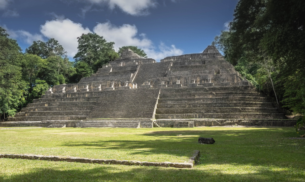 map of Maya sites