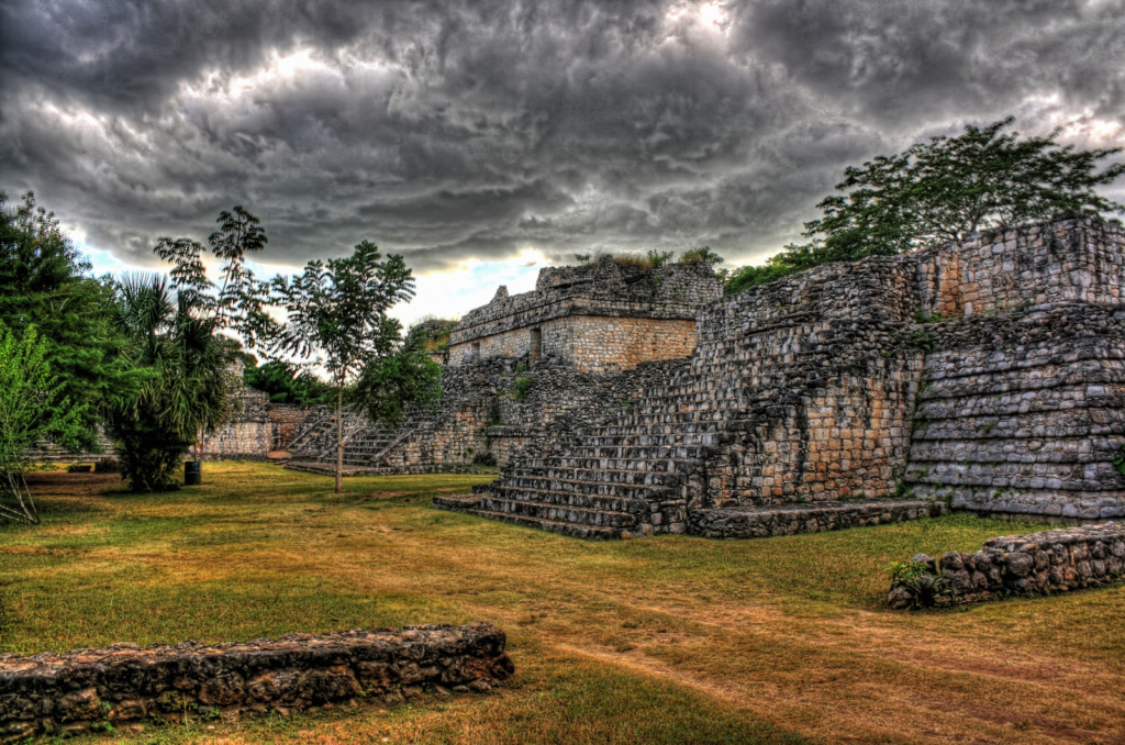 map of Maya sites