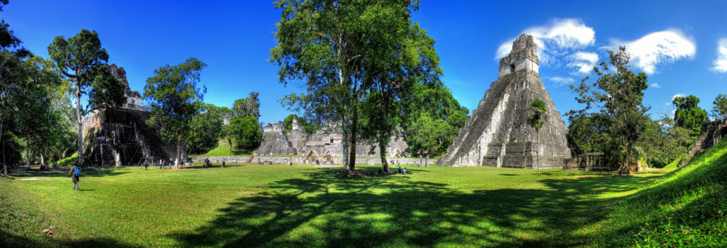 map of Maya sites