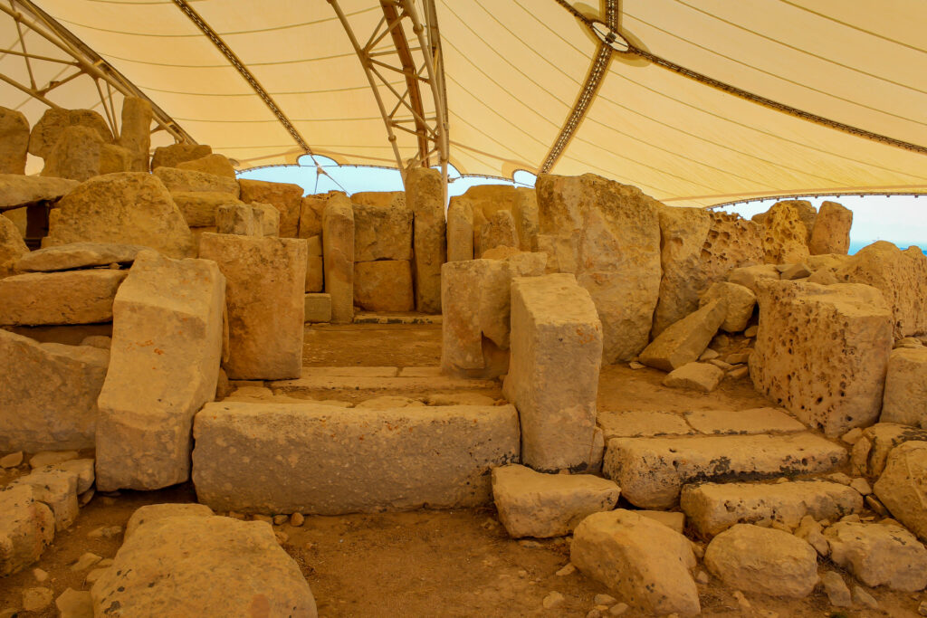 Malta Neolithic Monuments Map